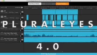 How To Sync Audio Like A Pro! | PluralEyes 4.0