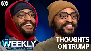The Lucas Bros on Donald Trump's arrest | The Weekly | ABC TV + iview
