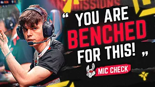 "You Will Get Benched For This" | Misfits LEC Voice comms