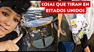 COSAS que TIRAN en Estados Unidos? INCREIBLE | Basura GRATIS