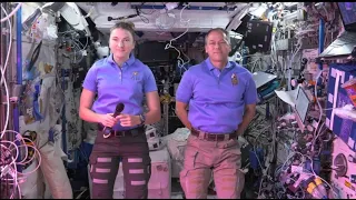 Expedition 66 Space Station Astronauts Answer Wisconsin Student Questions - Feb. 3, 2022