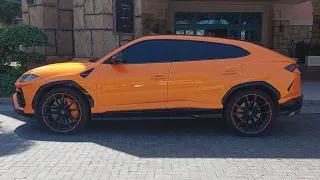 Real life in Dubai. Lamborghini Urus