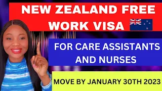 MOVE TO NEW ZEALAND FOR FREE AS A CARE WORKER IN 4WEEKS | EASIEST PATHWAY TO PERMANENT RESIDENCY