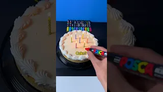 Drawing, But On CAKE… Birthday Special! (#shorts)