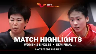 Ni Xia Lian vs Chen Yi | WS-SF | WTT Feeder Havirov 2023