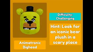 How to get the Animatronic Bighead - Find the Big Heads [Roblox]