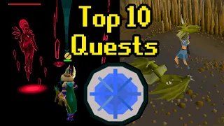 The Top 10 BEST Quests in OSRS