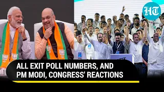 PM Modi's Reaction To Exit Polls; Congress Cries Foul; BJP-Led NDA Falling Short Of '400-Paar'?