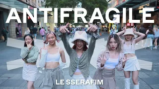 [KPOP IN PUBLIC] LE SSERAFIM (르세라핌) "ANTIFRAGILE" Dance Cover by CRIMSON 🥀 | Australia