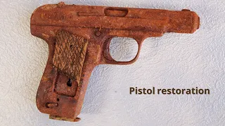 Restoring LOADED Astra, restoration gun, restoration pistol, very sick!!!!!