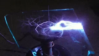 Effects of High Voltage on Glass