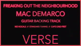 'Freaking Out The Neighbourhood' Guitar Backing Track | Mac DeMarco