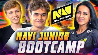 First Games at NAVI Junior Bootcamp