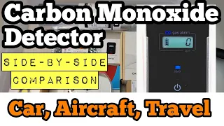 Travel & Aircraft Carbon Monoxide Detector Comparison