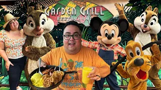 Epcot Garden Grill Breakfast Review | Chip "N" Dale Harvest Feast | Disney World 2023