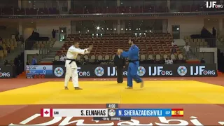 Shady Elnahas vs Nikoloz Sherazadishvili | Semi-Final -100 Abu Dhabi Grand Slam 2022