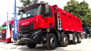 New 2023 Iveco T-Way 450 Tipper Truck 8x4 - Interior, Exterior, Details - Truck Expo