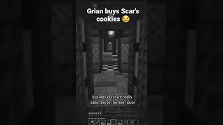 Grian Buys scars cookie 🍪😢