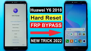 Huawei Y6 2018 (ATU-L11) Hard Reset & FRP Bypass New Method 2022 Google Account Bypass Without Pc |