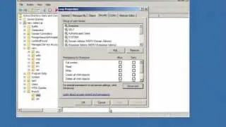 Копирование разрешений OU в ADDS Windows Server 2008 R2