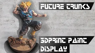 Future Trunks DBZ Statue (3D Printed and Painted)