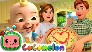 JJ's Yummy Pizza Song | @CoComelon  & Kids Songs | Moonbug Kids