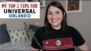 MY TOP 5 TIPS FOR PLANNING A UNIVERSAL ORLANDO VACATION!