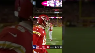 Patrick Mahomes with 13 seconds left