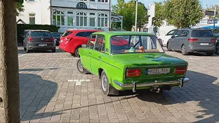 Oldtimer Lada 1500 im Ostseebad Binz gesehen am 26.8.23