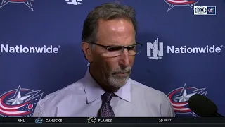 John Tortorella sees opportunity to teach early in season | BLUE JACKETS-PENGUINS POSTGAME