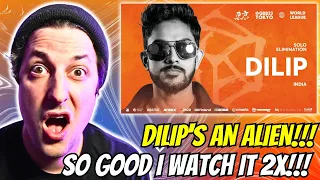 Will Reacts | Dilip 🇮🇳 | GRAND BEATBOX BATTLE 2023: WORLD LEAGUE | Solo Elimination