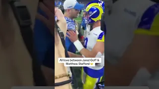 Jared Goff vs. Matthew Stafford was worth the hype 👏