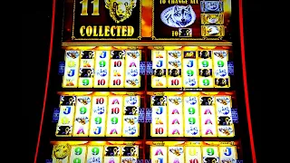 EXTREME WINNING ON WONDER 4 BOOST GOLD BUFFALO, TIMBER WOLF & POMPEII 1c SLOTS * UPGRADES, 400X WIN!