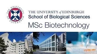 MSc Biotechnology at The University of Edinburgh