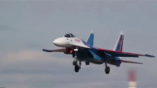 Самолеты Су-35 для АГВП "Русские Витязи"