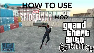 How to Use Spider-Man Mod J16D (2020) GTA San Andreas(Very Simple)