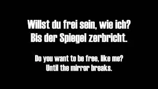 Oomph! - Bis der Spiegel Zerbricht Lyric Video (With English Translation)