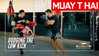 Muay Thai Training Series: Defense And Counters | Dodging The Low Kick