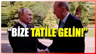 Erdoğan ve Putin tatil yapacak! Putin Erdoğan'ı işte böyle karşıladı! - Ulusal Kanal