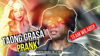 Natakot si jelai sa taong grasa prank (Muntik na sya umiyak!)