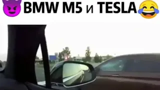 Фура наказал теслу и BMW😈😈😈