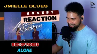 JMIELLE BLUES "Bed of Roses & Alone" live - SINGER HONEST REACTION