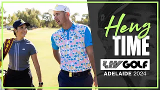 Heng Time: Lucas Herbert Shreds On The Guitar | LIV Golf Adelaide