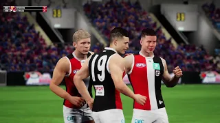 AFL Brisbane VS St Kilda Highlights R13 2022 AFL Evolution 2