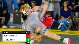 How Nathan Desmond (3) beat Leo Deluca (1) Prep National Finals