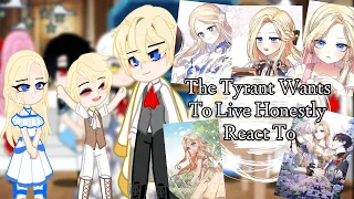 the tyrant wants to live honestly react to Dorothea|1/?|