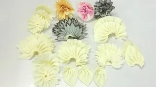 Garnish making tutorial-3 (chocolate fans)