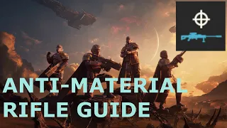 Helldivers 2 - Anti-Material Rifle Guide - Tips and Tricks