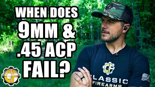 What Is The Effective Range Of 9mm vs .45 ACP?