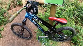 KINVER FREERIDE PARK SENDING THE CANYON LINE ON A HARDTAIL!